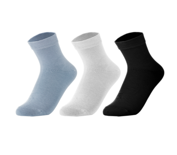 (Кол-во в коробке 30 шт) KARDLI Женские длинные носки хлопковые (3 пары)