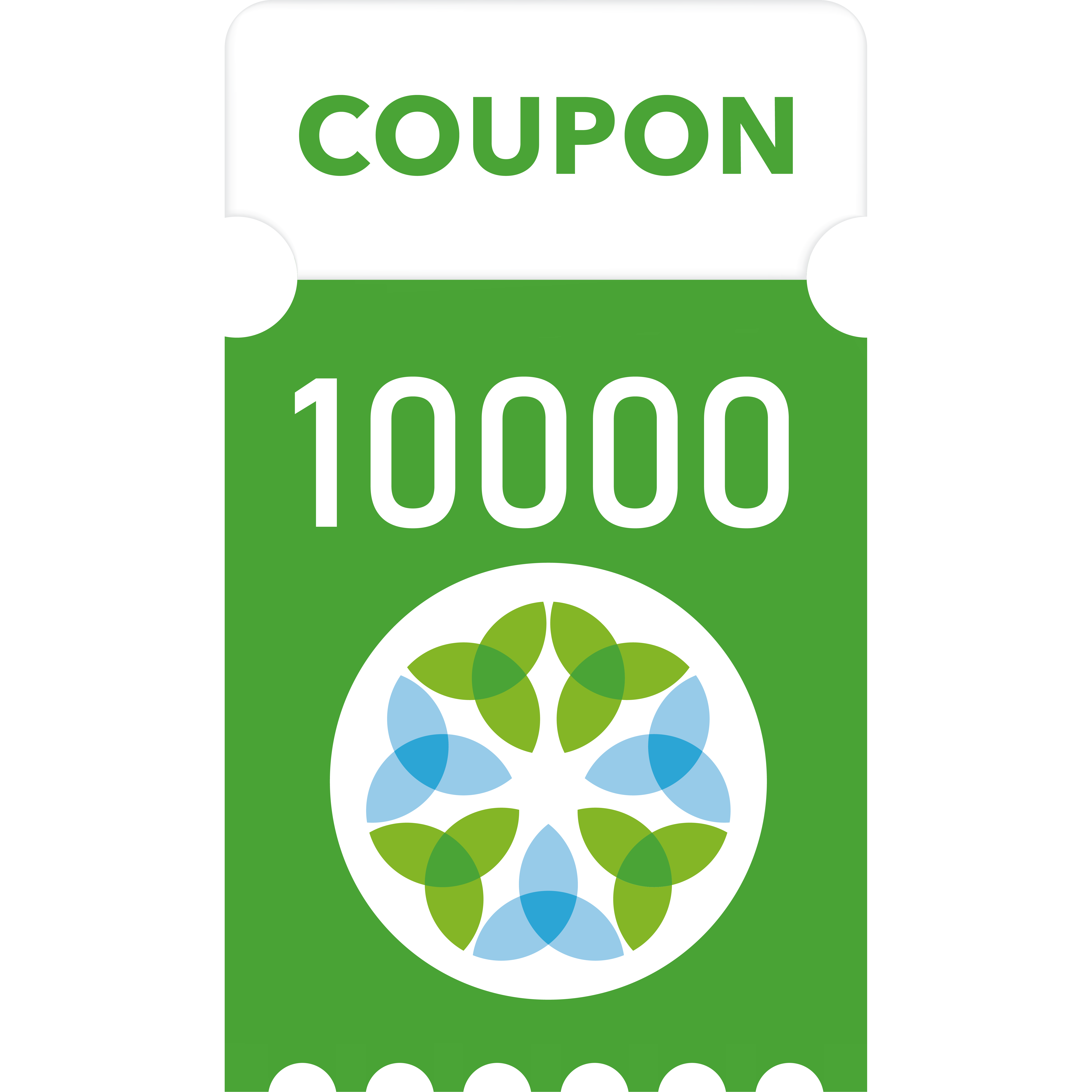 10000 купонов Greenleaf