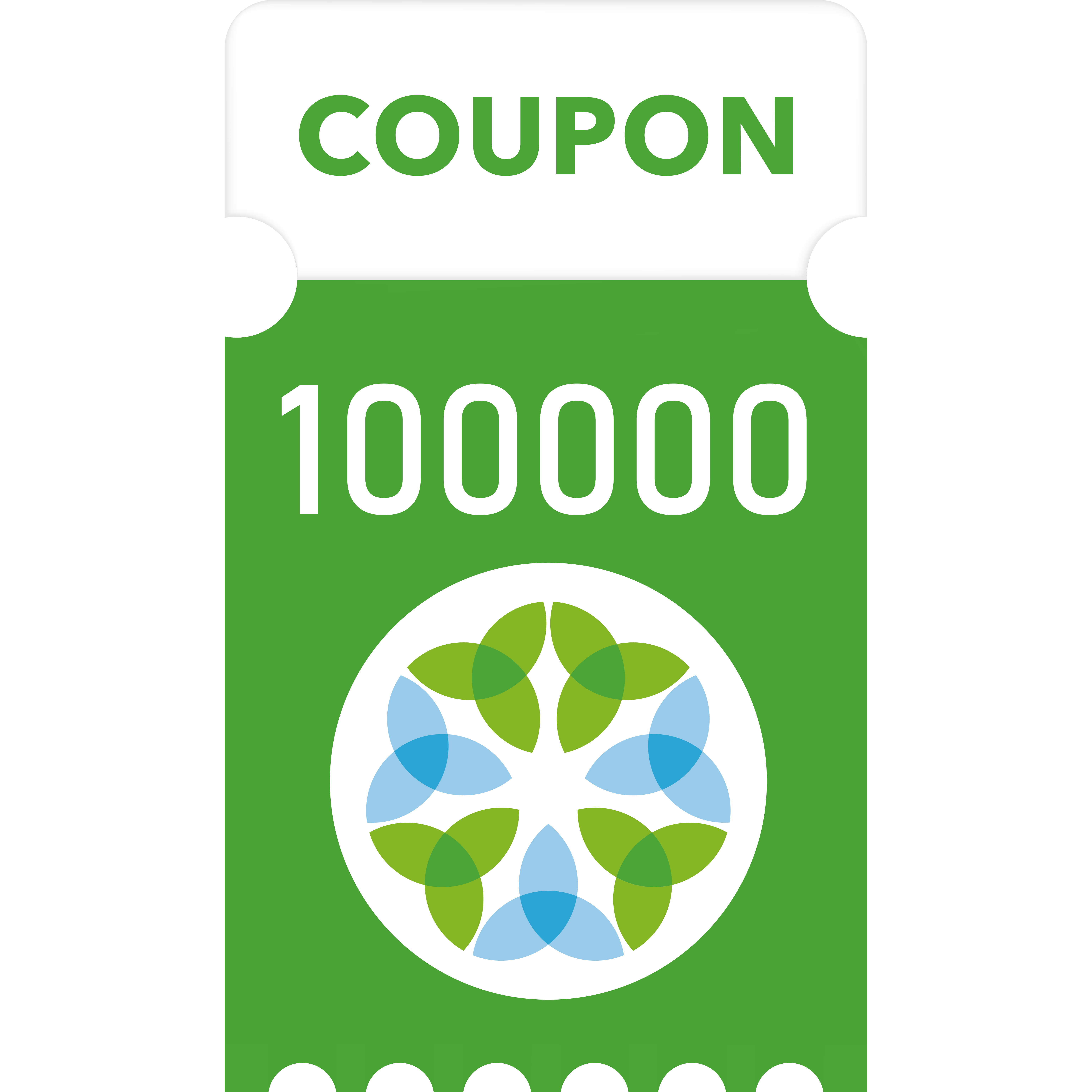 100000 купонов Greenleaf