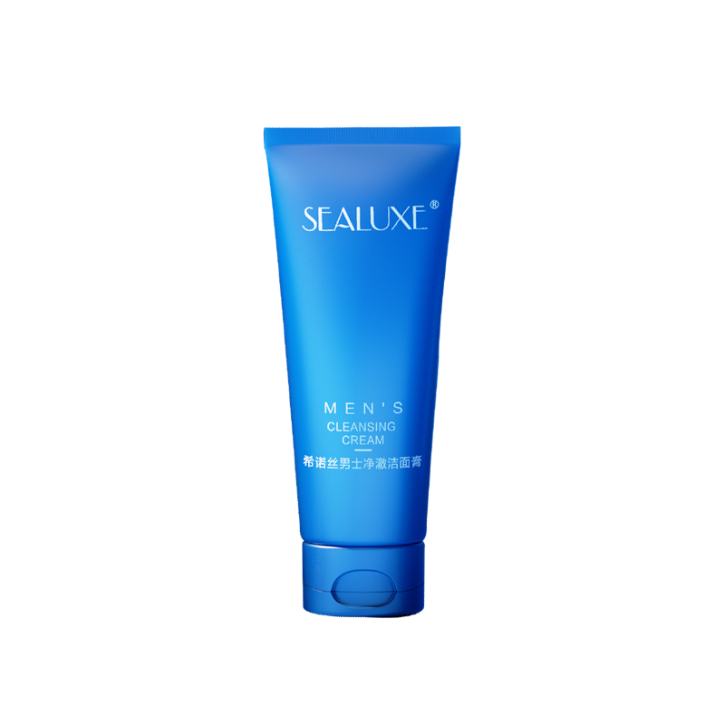 (Кол-во в коробке 40 шт) SEALUXE Мужская очищающая пенка для умывания/100g