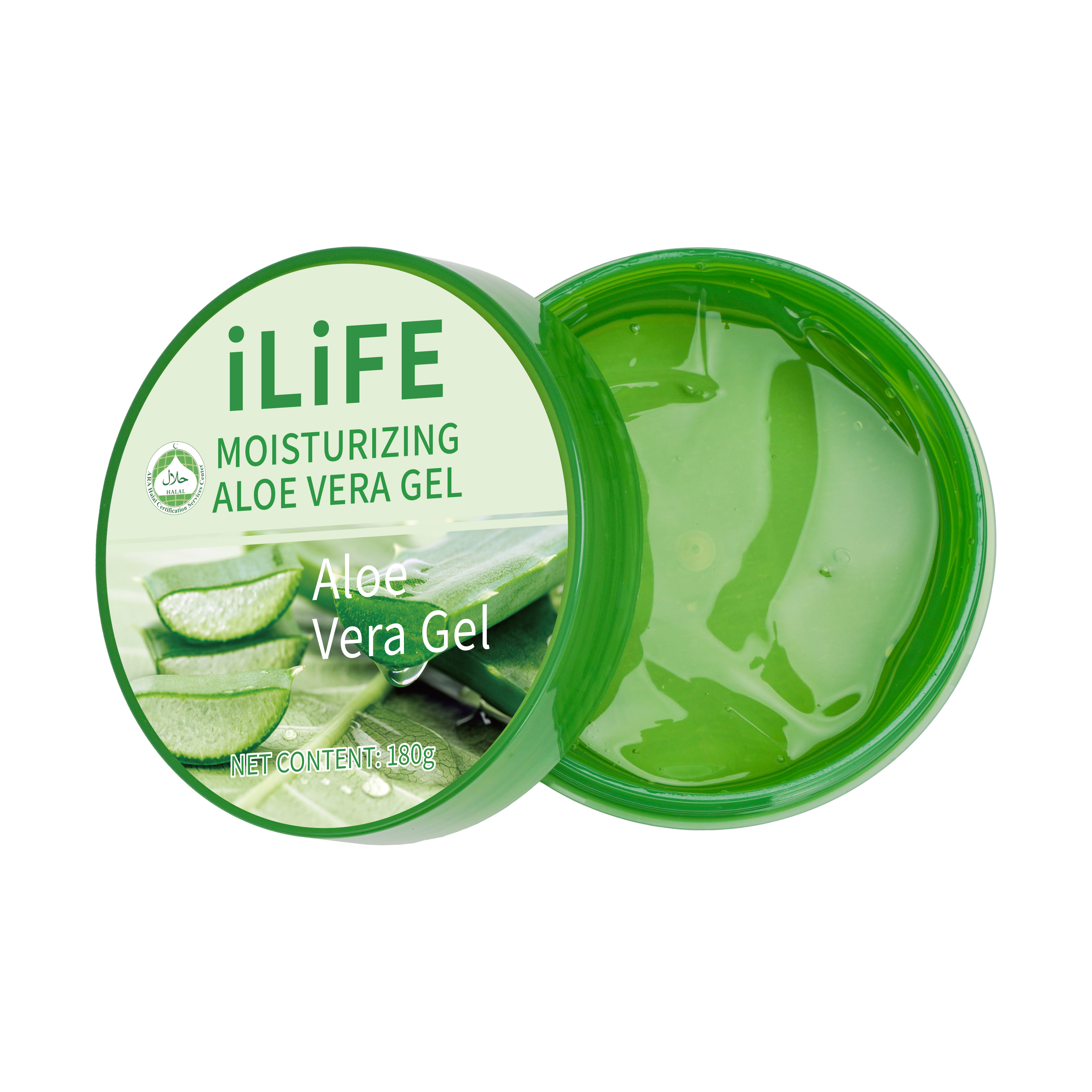 iLiFE 180 г Увлажняющий гель с алоэ вера
