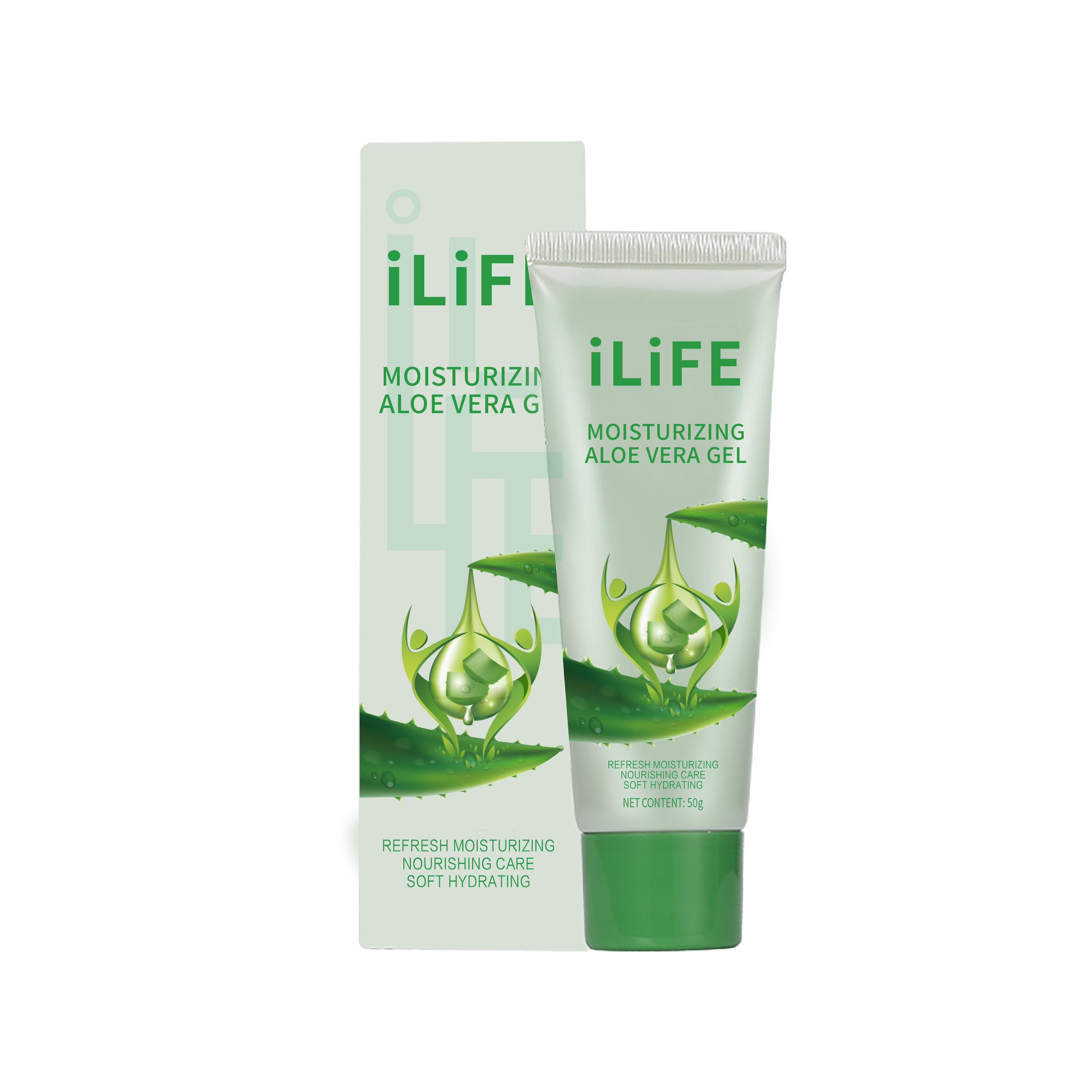 iLiFE Восстановливающий Гель Алоэ（50 г）